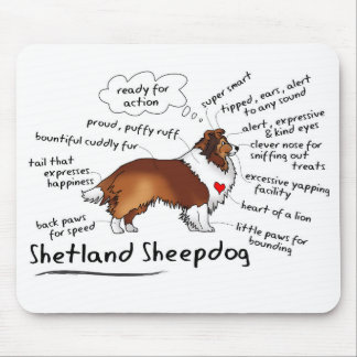 Shetland Sheepdog mousepad