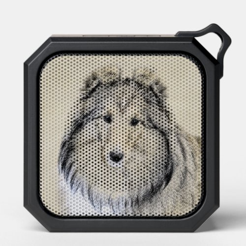 Shetland Sheepdog Painting _ Cute Original Dog Art Bluetooth Speaker
