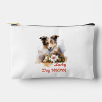 Shetland Sheepdog Puppy Pet Watercolor Flower