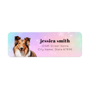 Shetland Sheepdog Return Address Labels