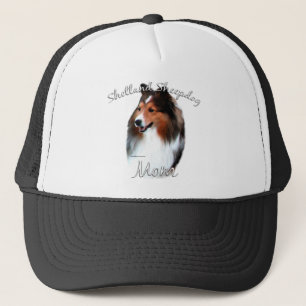 Shetland Sheepdog (sable) Mom 2 Trucker Hat