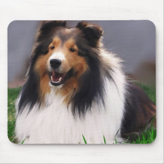 Shetland Sheepdog Sheltie Art Gifts Mouse Pad