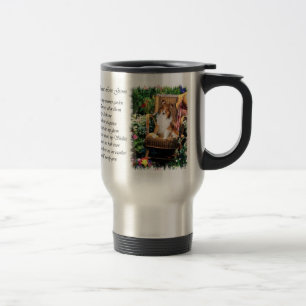 Shetland Sheepdog Sheltie Art Gifts Travel Mug