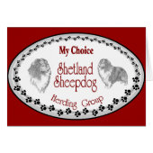 Shetland Sheepdog Sheltie Gifts (Front Horizontal)