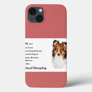 Shetland Sheepdog Sheltie Lovers Gifts iPhone 13 Case