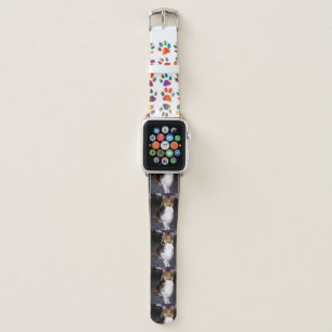 shetland sheepdog sitting 2 apple watch band