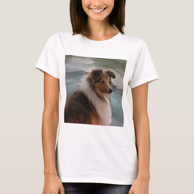 Shetland Sheepdog T-Shirt (Front)