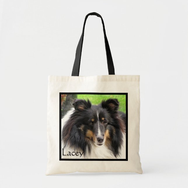 Shetland Sheepdog Tote (Front)