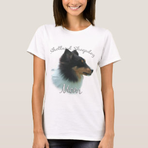 Shetland Sheepdog (tri) Mom 2 T-Shirt