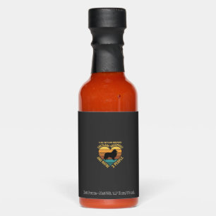 Shetland Sheepdogs Retro Heart Dog Lover Hot Sauces
