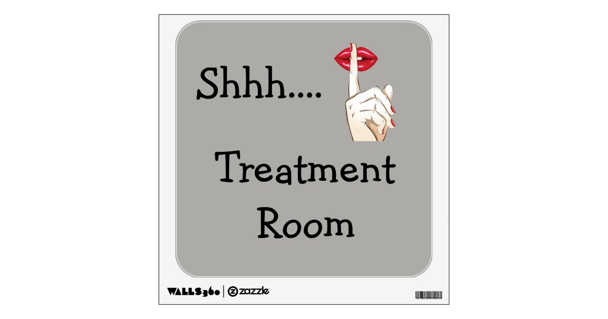 shh emoji wall sticker | Zazzle.com