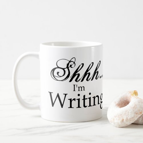 Shh Im Writing Mug