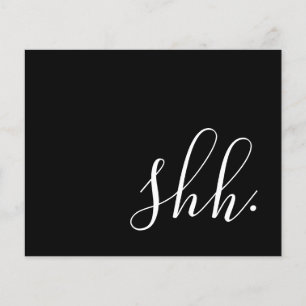 shh. it's a surprise party