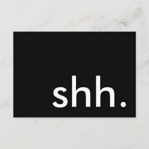 shh. it's a surprise party! invitation