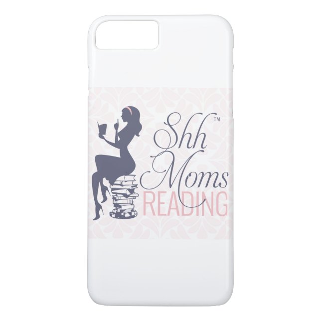 Shh Moms Reading Case-Mate iPhone Case (Back)