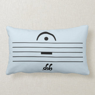 Shh pillow