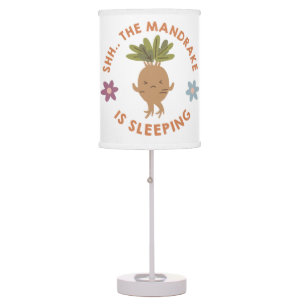 Shh.. The Mandrake Is Sleeping Table Lamp
