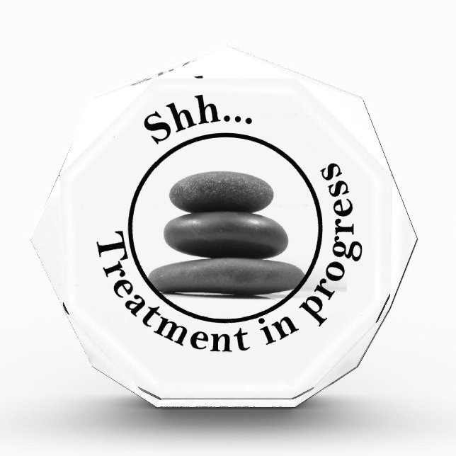 Shh  Treatment in Progress Award (Front)