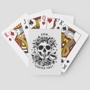 Shhh...Coffee First Poker Cards