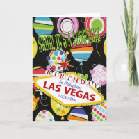 Surprise Birthday Las Vegas Card