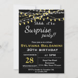 Shhh…its A Surprise Party!… Birthday Invitation at Zazzle