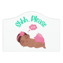 Shhh.. Please, Baby Sleeping Wall Decor