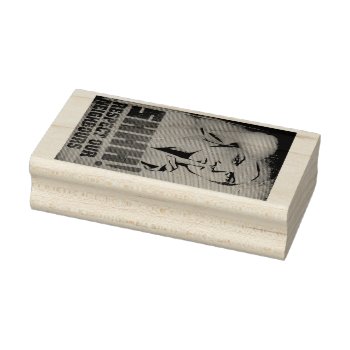 Shhh! Respect Our Neighbours Rubber Stamp by Youbeaut at Zazzle
