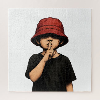 Shhh Silence Please Children's puzzle game.