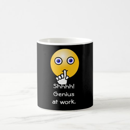 Shhhh Genius at work __ Coffee mug