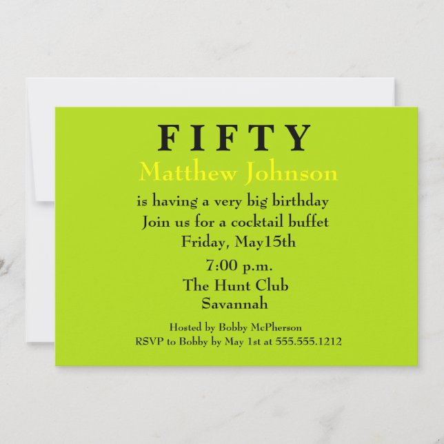 Shhhh...It's a Surprise!!!!! Invitation (Front)