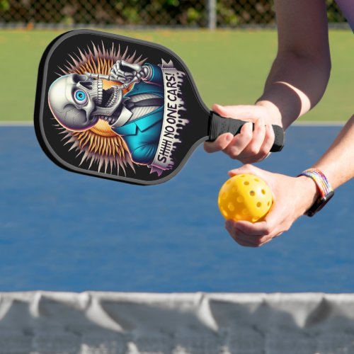 SHHHH No One Cares The Dapper Skeletons Pickleball Paddle