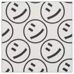 ㋛ Shi Kana Katakana Smiling Emoji / Emoticon Fabric