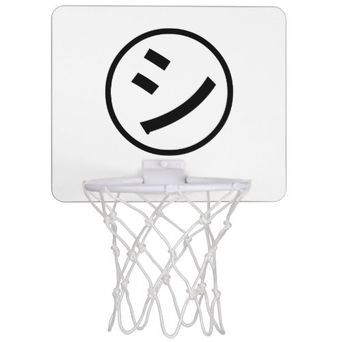  Shi Kana Katakana Smiling Emoji  Emoticon Mini Basketball Hoop