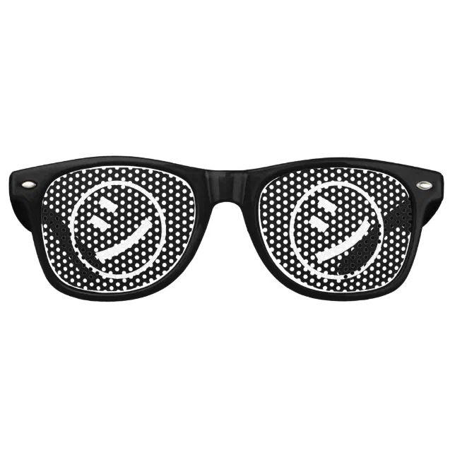㋛ Shi Kana Katakana Smiling Emoji Emoticon Retro Sunglasses