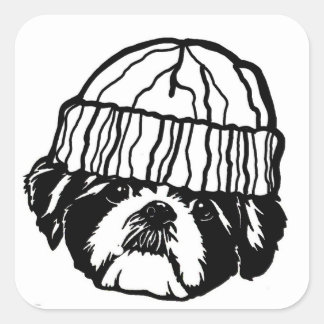 shia tzu goon square sticker