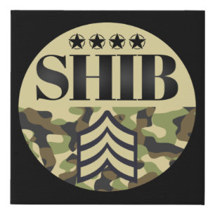 Shib Army General Wall Art