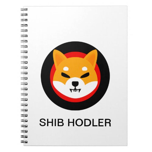 SHIB HODLER Shiba Inu Notebook