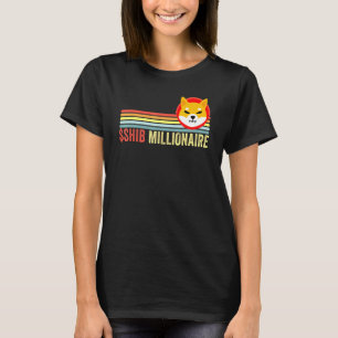 Shib Millionaire Shiba Inu Coin Shib Cryptocurrenc T-Shirt