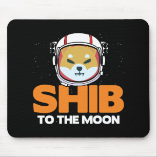 Shib Token Shiba Inu Crypto Meme Coin Moon Dog Mouse Pad