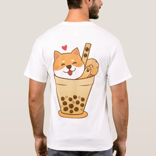 Shiba Boba T_Shirt