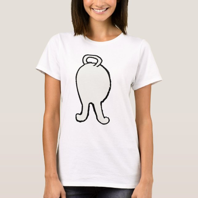 shiba dog butt cream T-Shirt (Front)