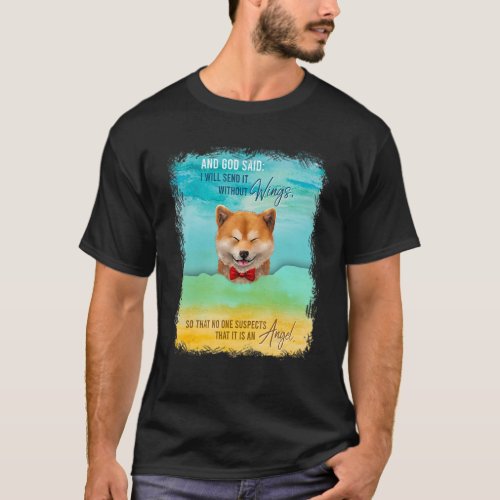 Shiba Inu  Birthday For Kids Teen Adult Love Dog T_Shirt