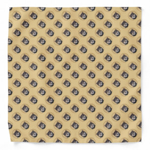 Shiba Inu (Black and Tan) Painting - Dog Art Bandana