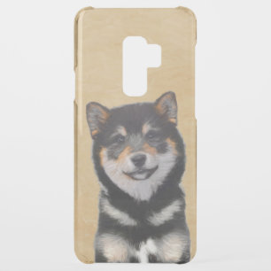 Shiba Inu (Black and Tan) Painting - Dog Art Uncommon Samsung Galaxy S9 Plus Case