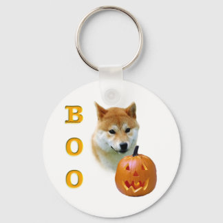 Shiba Inu Boo Keychain