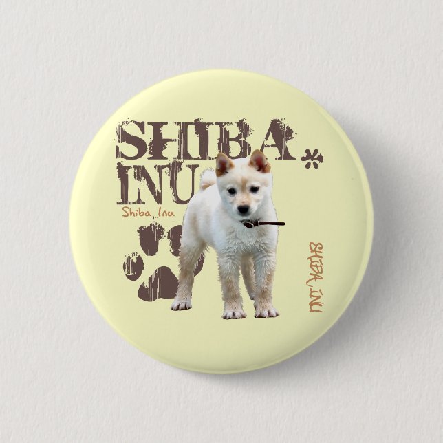 Shiba Inu Button (Front)