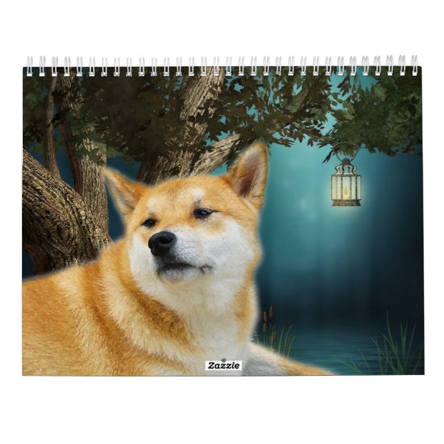 Shiba Inu Calendar Zazzle