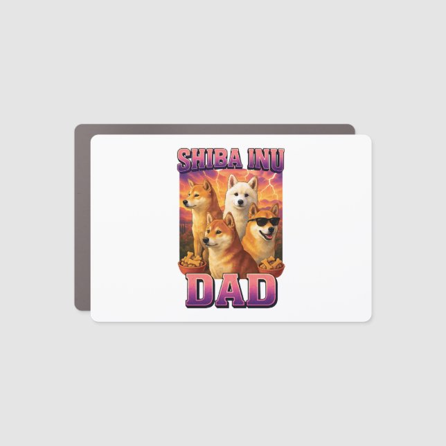 Shiba Inu    Car Magnet (Front)