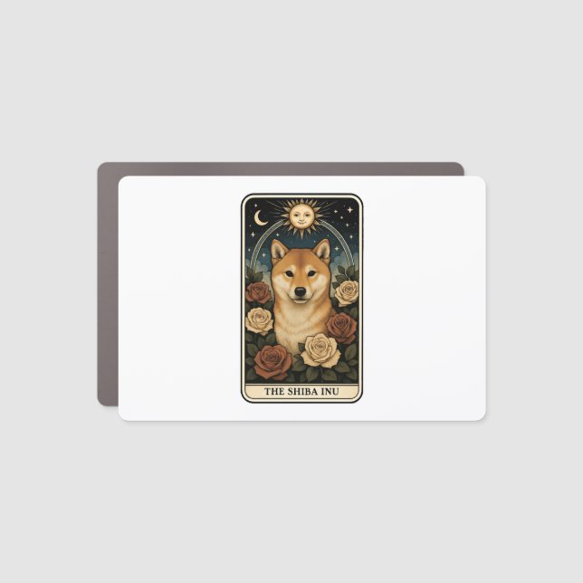 Shiba Inu Car Magnet (Front)