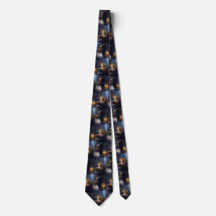 Shiba Inu Christmas Festive Season  Neck Tie